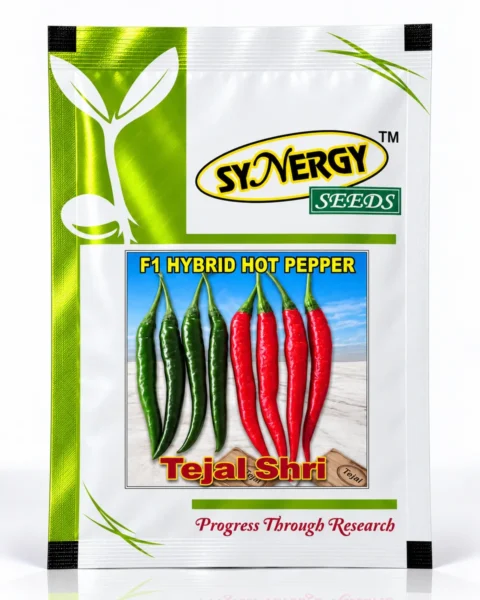 Tejalshree hybrid chilli seed packet